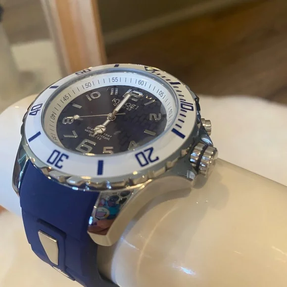 NWT Kyboe! The Original Giant Mariner Watch, Blue/Silver  display picture 2